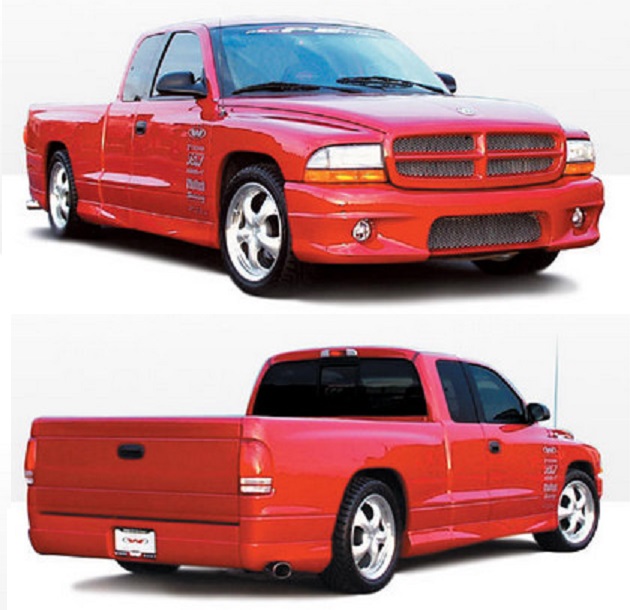 Wings West W-Type Body Kit 97-04 Dodge Dakota Club Cab